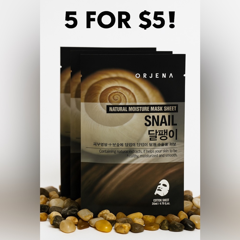 Orjena Snail Natural Moisture Mask Sheet